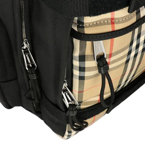 burberry logo backpack|Burberry backpack men.